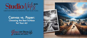 Canvas vs. Paper: Choosing the Best Surface for Your Art