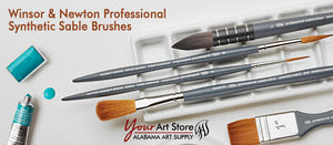 Winsor and Newton Professional Synthetic Sable Brushes