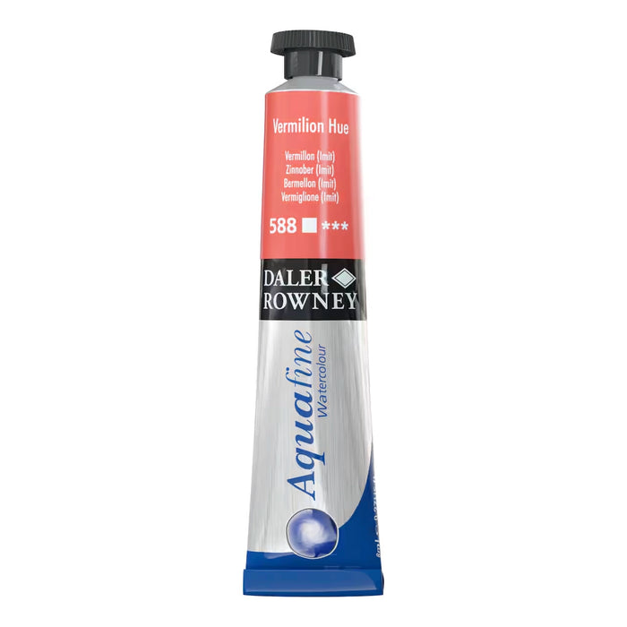 Vermilion Hue, 8ml Tube (Daler-Rowney Aquafine Watercolour)