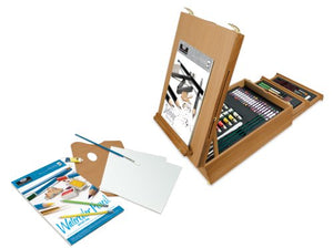 Essentials™ Mixed Media Box Easel Artist Set, 150 Piece (Royal & Langnickel)