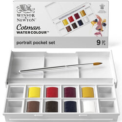 Cotman Watercolor Portrait Pocket Set - 884955081112