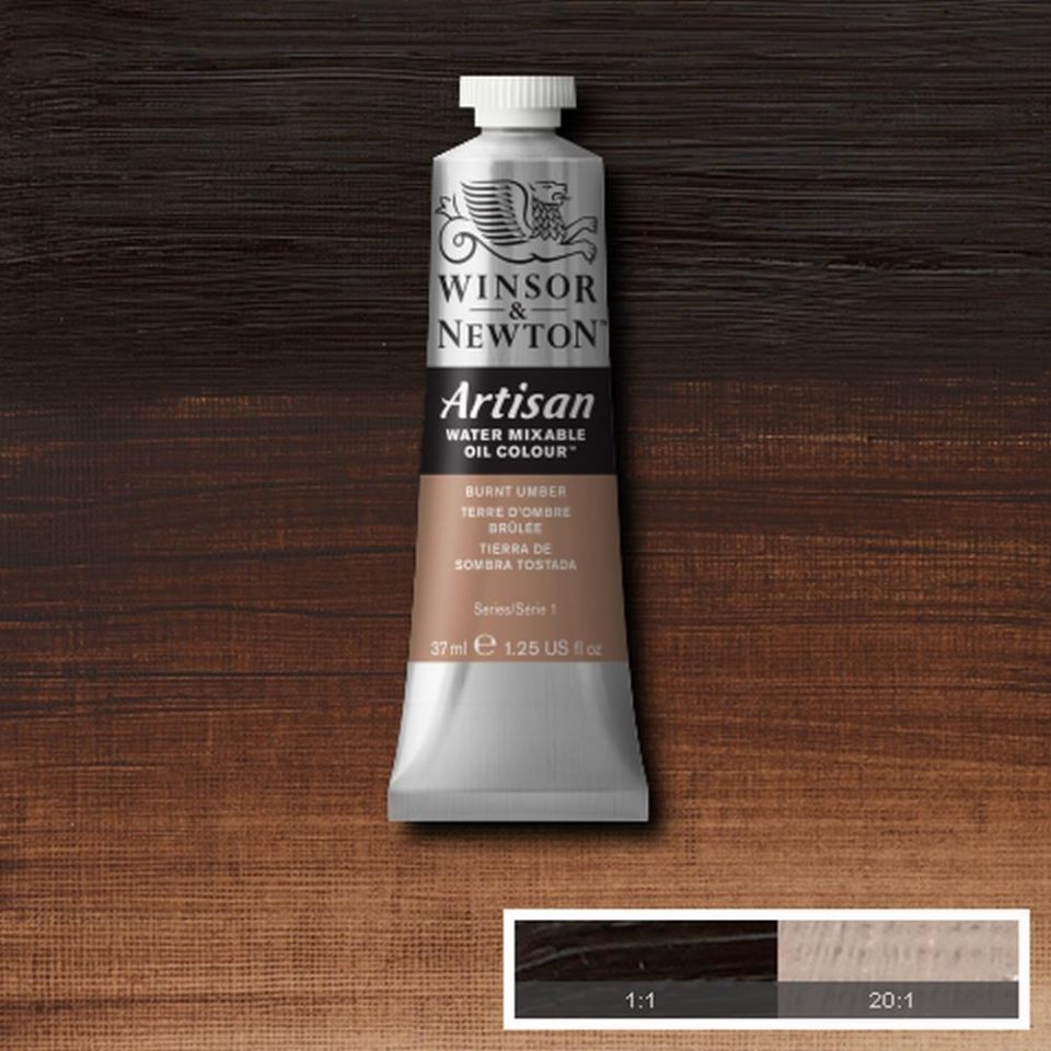 Burnt Umber (Winsor & Newton Artisan Water Mixable Oil) – Alabama Art Supply