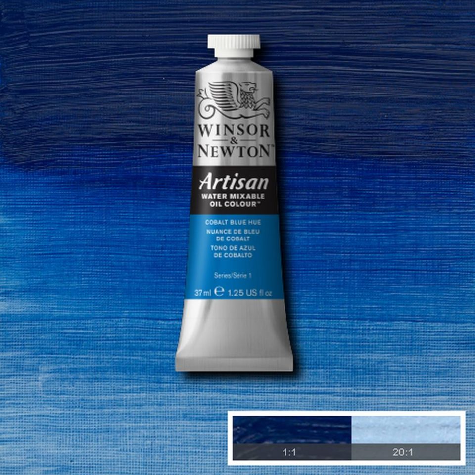 Cobalt Blue (Winsor & Newton Artisan Water Mixable Oil) – Alabama