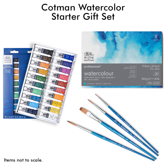 Alabama Art Holiday Gift Set - Cotman Watercolor Starter Gift Set