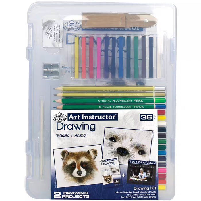 Art Instructor Drawing Set, 36 pieces, 9 X 12 (Royal & Langnickel)