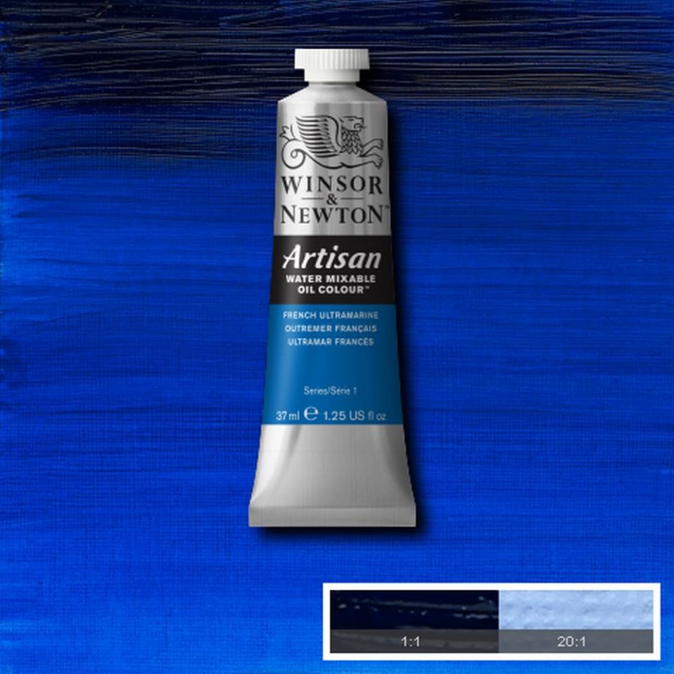 Winsor & Newton Artisan Water Mixable Oil Color - French Ultramarine, 37ml  Tube