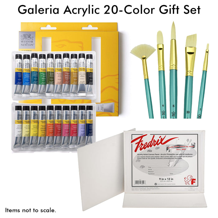 Alabama Art Holiday Gift Set - Galeria Acrylic 20-Color Gift Set