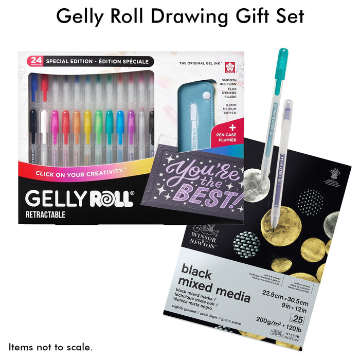 Alabama Art Holiday Gift Set - Gelly Roll Drawing Gift Set