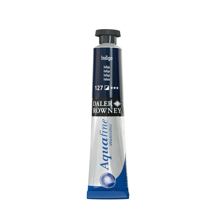 Indigo, 8ml Tube (Daler-Rowney Aquafine Watercolour)