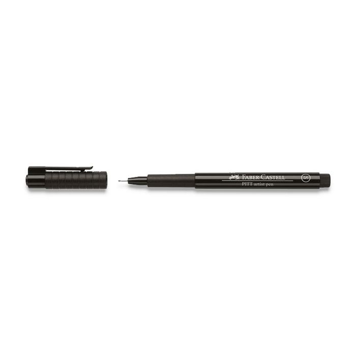 Faber-Castell Pitt Artist Pen Set - Shades of Grey, Set of 8, Soft Brush Nib