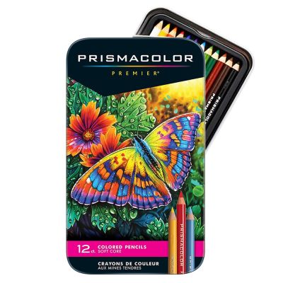 Prismacolor 3598t Premier Colored Pencils, Soft Core, 48 Pack