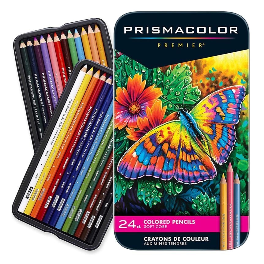  Prismacolor Premier Colored Pencils, Art Supplies for Drawing,  Sketching, Adult Coloring Soft Core Color Pencils, 150 Pack : Wood Colored  Pencils : Office Products