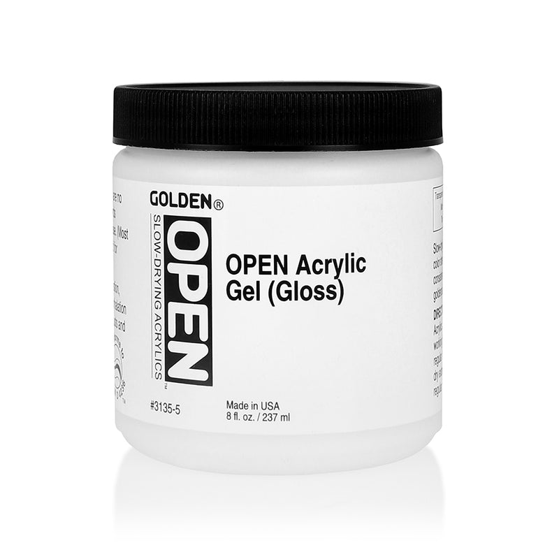 OPEN Acrylic Gel (Gloss) (Golden Acrylic Mediums) – Alabama Art Supply