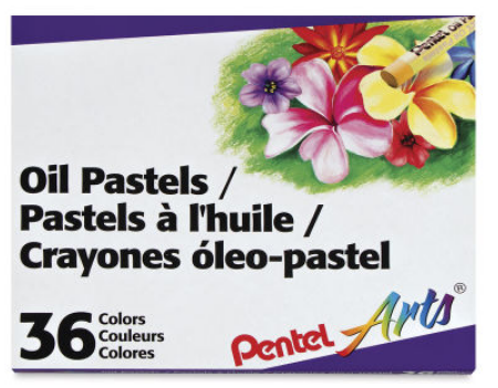 Pentel Oil Pastel Set, 25 Colors, 6 Sets