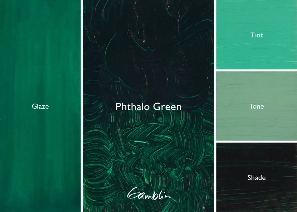 Phthalo Green (Gamblin Artist Oil) – Alabama Art Supply