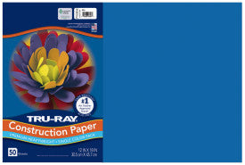 Construction Paper Blue 9X12 by Pacon: Construction Paper